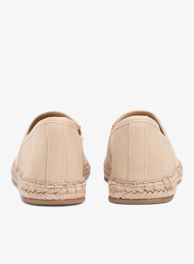 TOMMY HILFIGER  Flag Embroidery Canvas Espadrilles for Women | Best Price UAE